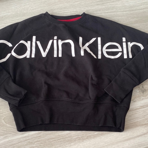 Gently Used - Calvin Klein Logo Sweater - Picture 1 of 3